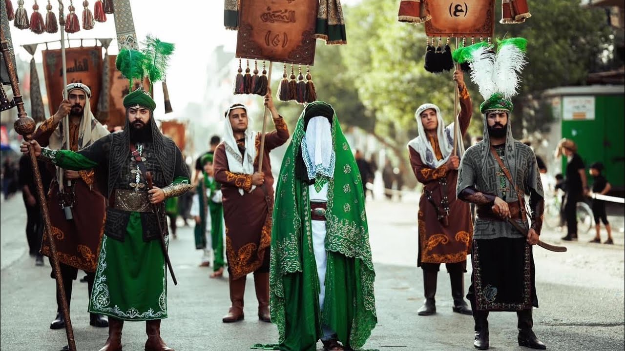 موكب سوق حنون آلكبير دخول الحسين إلى كربلاء بغداد شارع الكفاح 2024