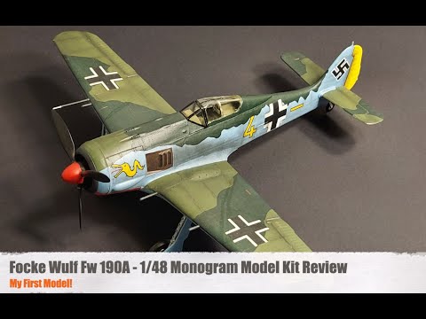 Monogram Classics 1:48 Fw190A Review - Serious Model or Nostalgia
