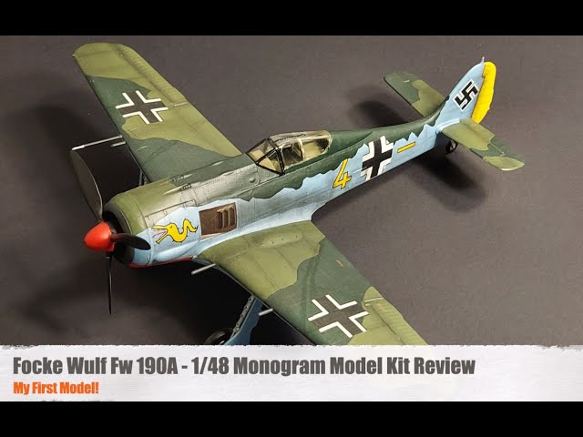 Monogram Classics 1:48 Fw190A Review - Serious Model or Nostalgia