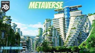I Made my own Metaverse in 3d | A Short Animation