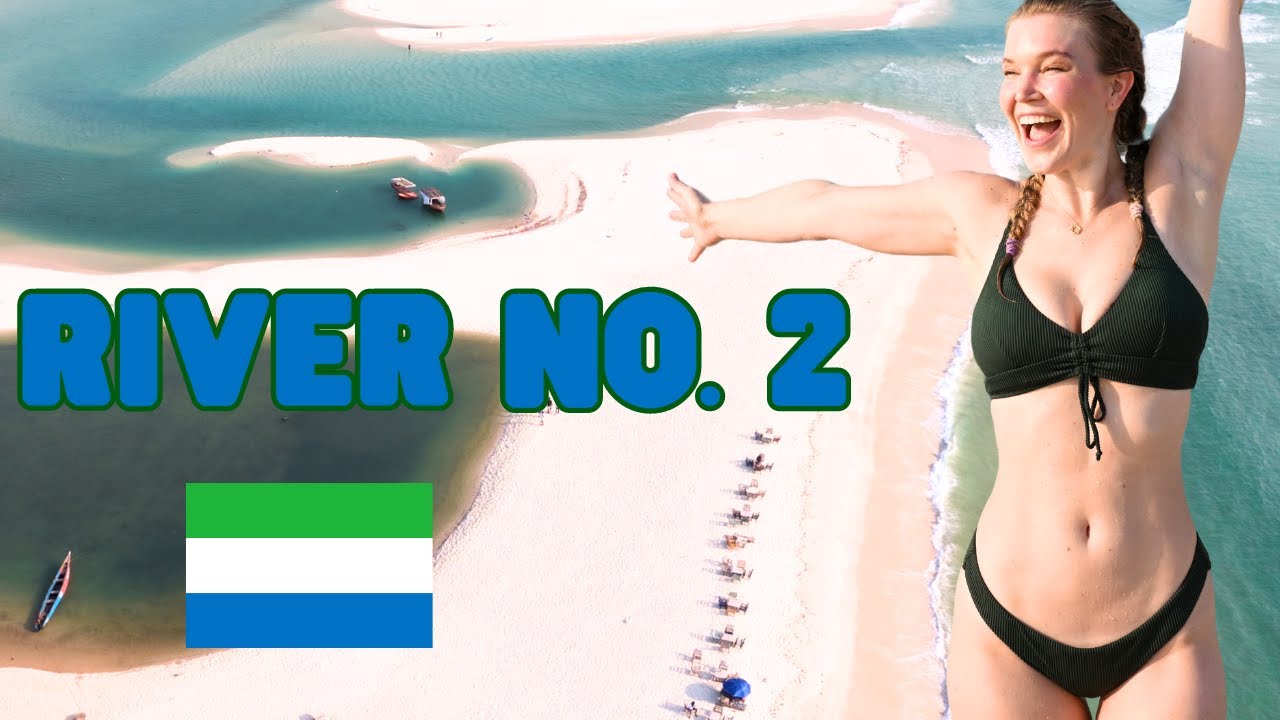 RIVER No 2 - Beautiful Sierra Leone Beach River Number Two