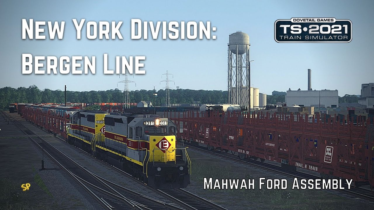 Train Simulator 2021 New York Division Bergen Line (Mahwah Ford