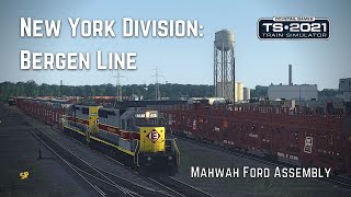 Train Simulator 2021: New York Division - Bergen Line (Mahwah Ford Assembly)
