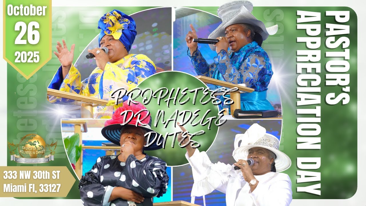 10.26.25 | Sunday Morning Creole Service | EGLISE DE DIEU SAINTETÉ EN CHRIST