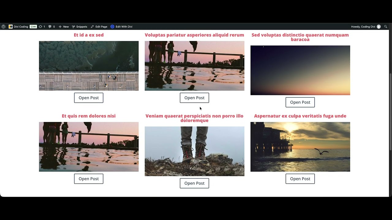 Divi Extended Loop - Extended Pagination Module - YouTube