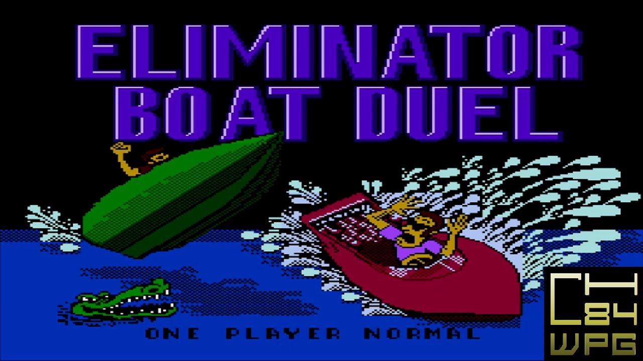 NES Eliminator Boat Duel 海外 ファミコン NES Showcase #12: Eliminator Boat Duel - YouTube