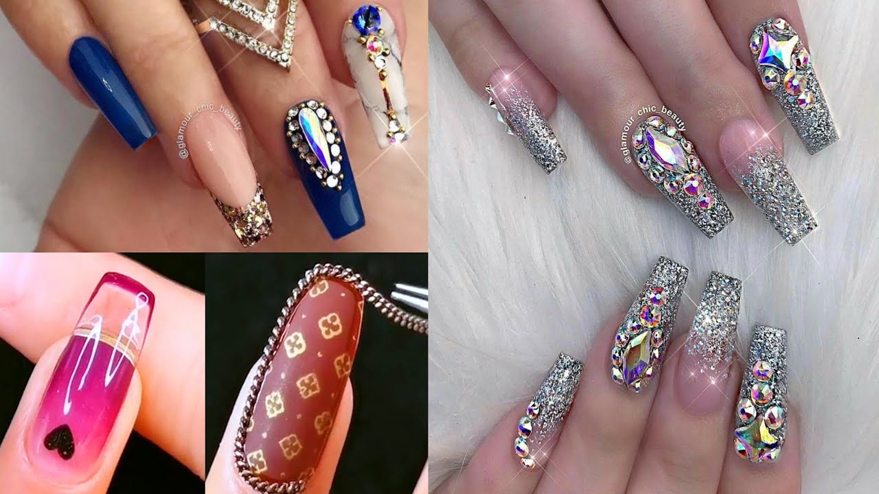 اجمل مناكير تصميم الأظافر2021 Best Nail Art Poly Gel Ideas Designs Youtube