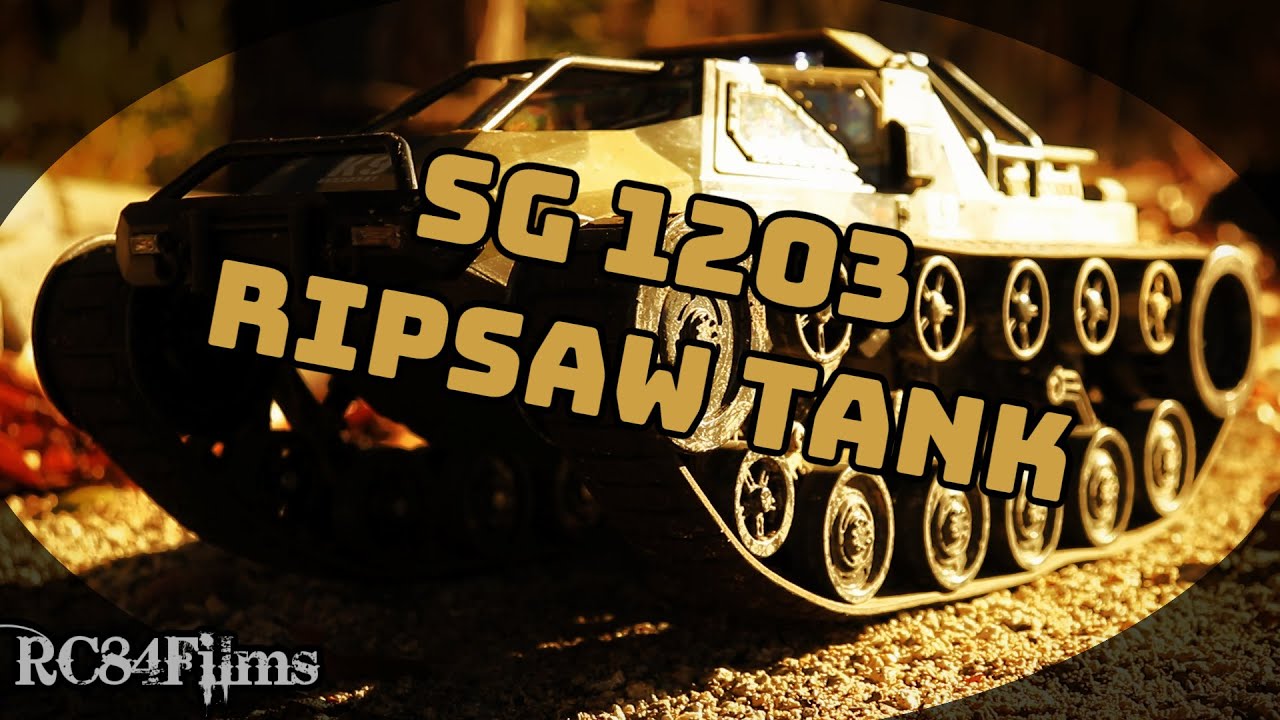 RC84Films: RIPSAW SG1203 RC Tank - YouTube