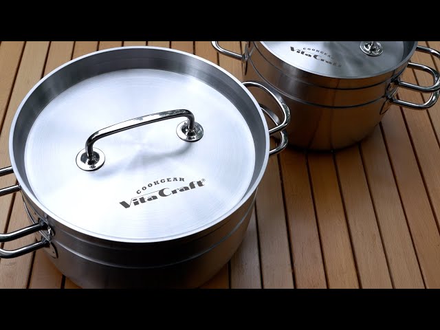 ステンレスダッチオーブンW【ビタクラフト クックギア × hinata