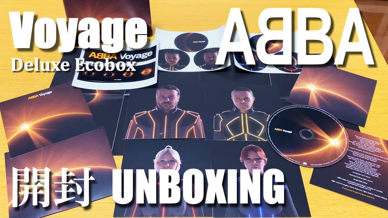 ABBA | Voyage [Deluxe Ecobox] UNBOXING - アバ 2021ニューアルバム