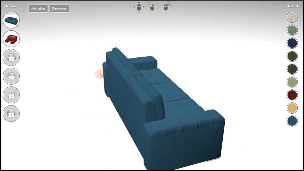 3d Sofa Configurator