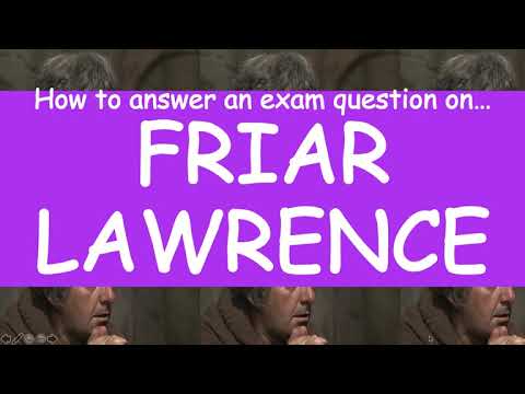 Video: Mitä Friar Laurence ennakoi 2. näytöksen 6. kohtauksessa?