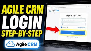 How to login to Agile CRM for scoring leads and tasks - Beginner Guide