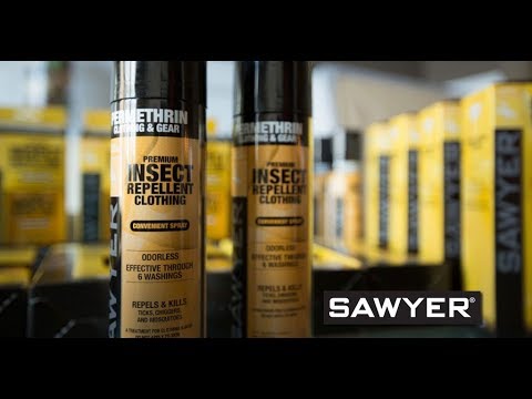 Sawyer Permethrin - Repelente de Insetos para roupas e equipamentos