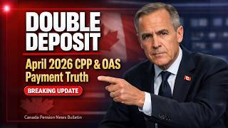 CPP OAS GIS April 2026 | Is The Double Deposit & $1,120 Carbon Rebate Real? Full Truth Net Worth