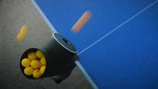 Playing ping pong with a robot