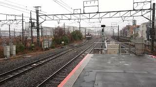 3月2日新川崎駅 愛知A4運用 3064レ EF64-1047 貨物色 牛乳パック