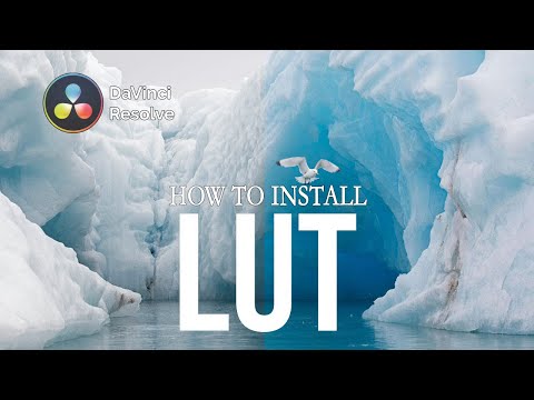 How to Add LUT (Look Up Table) in DaVinci Resolve 16 - CUBE, 3DL