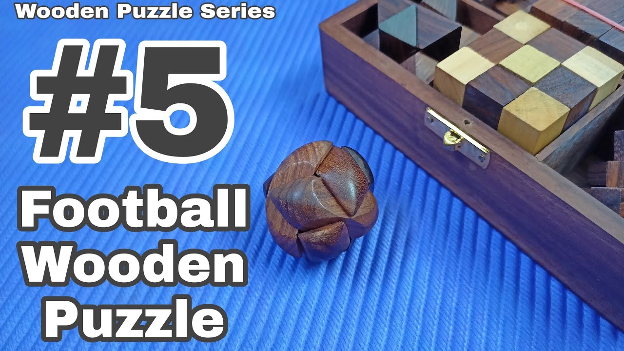 Wooden Football Puzzle Simple Tutorial BLegend YouTube