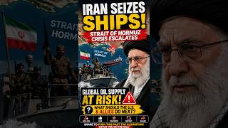 Why Iran's Ship Seizure Threatens Everyone #geopolitics #oilsecurity #shorts