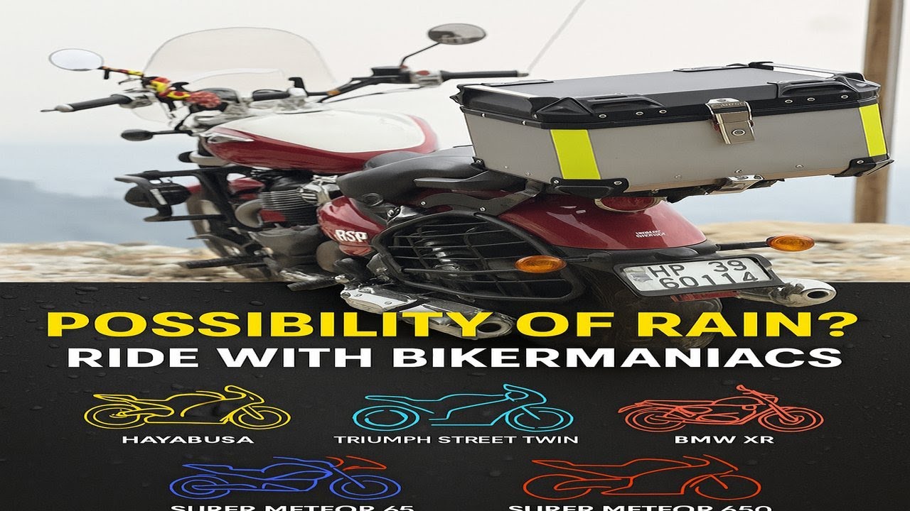 Ride to Morni Hills on Super Meteor 650 | Hayabusa Triumph Street Twin  BMW XR | BikerManiacs 4May25