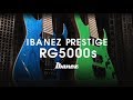 Ibanez prestige rg5000s electric guitar  featuring hidehisa sasaki