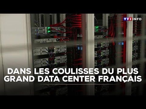 "Un niveau de sécurité extrême" : immersion au sein du plus grand data center de France｜TF1 INFO
