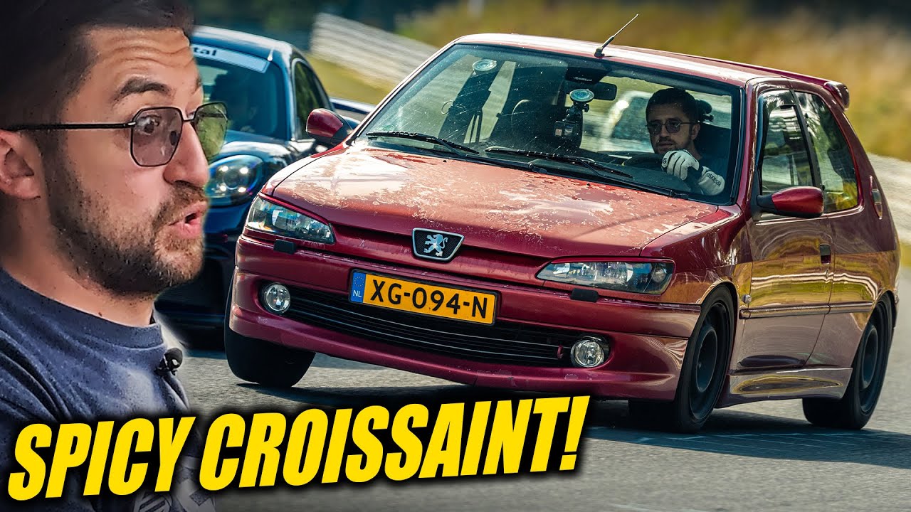 French VTEC? Peugeot 306 GTI Goes BRAAAAP!  // Nürburgring