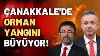 Felaket Yaşanıyor Kaz Dağların Eteği Cayır Cayır Yanıyor