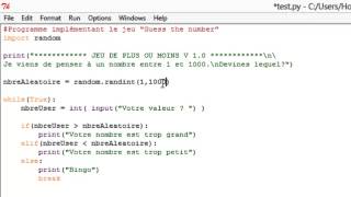 Apprendre PYTHON {15} - Les constantes