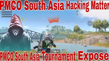 Hackers In PMCO South Asia Qualifires|PMCO South Asia 2022 Expose