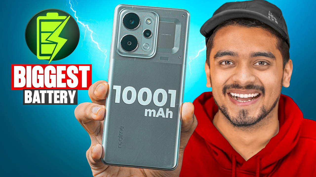 Realme P4 Power Detailed Review 🤯 Massive 10001mAh Biggest Battery, Performance, Camera