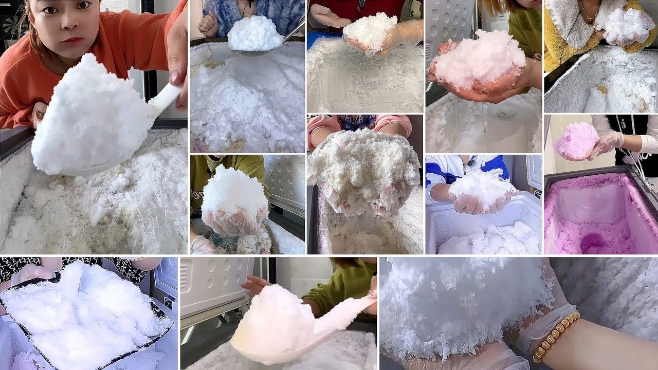 ♦️(💠ONLY B!TES)_ EXTREMELY SQUEAKY 🥶 | SOFT🍚 | FR0ST | SCRAPING & 😋 EATING 🧊 COLLECTION♦️