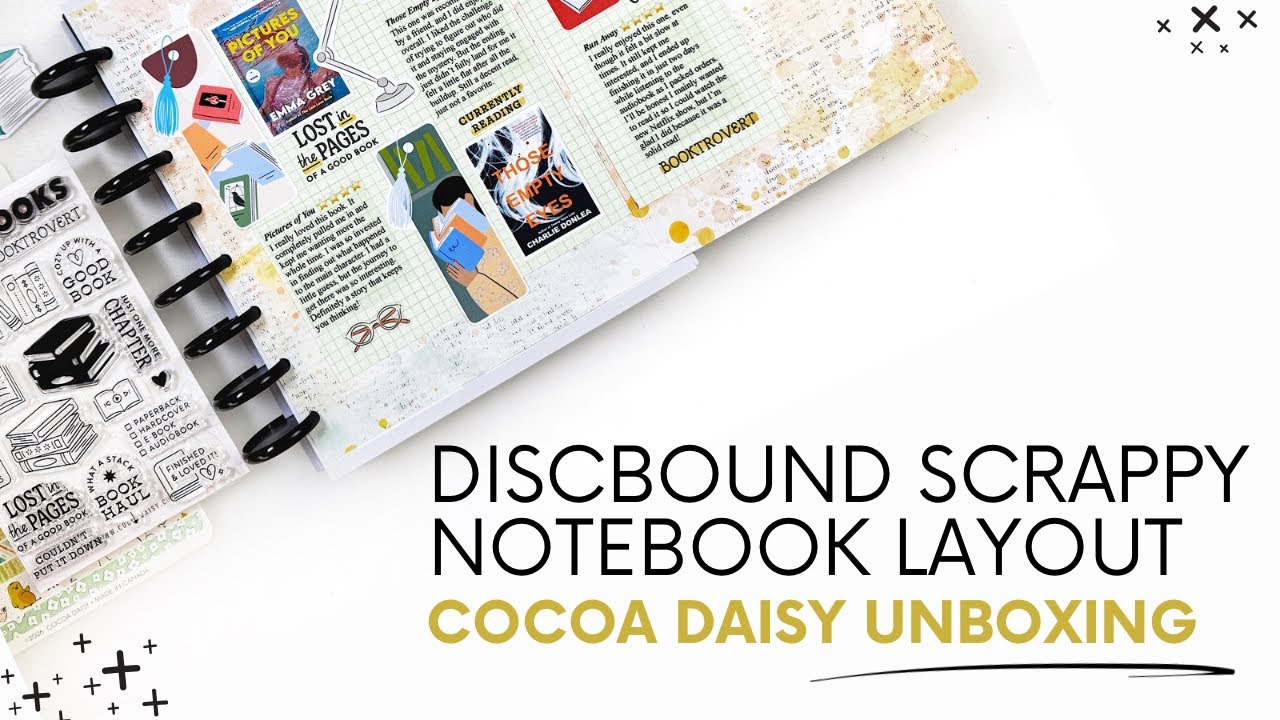 Макет блокнота на кольцах | Распаковка набора DT Cocoa Daisy Kit 2026