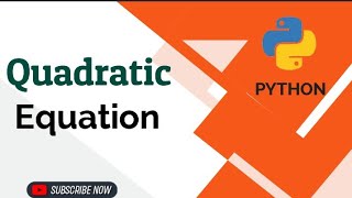 write a python program that computes the roots of a given quadratic equation#viral #video Net Worth
