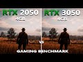 RTX 2050 vs RTX 3050 GAMING BENCHMARK TEST | Tested in 10 Games | Asus TUF vs Lenovo LOQ |