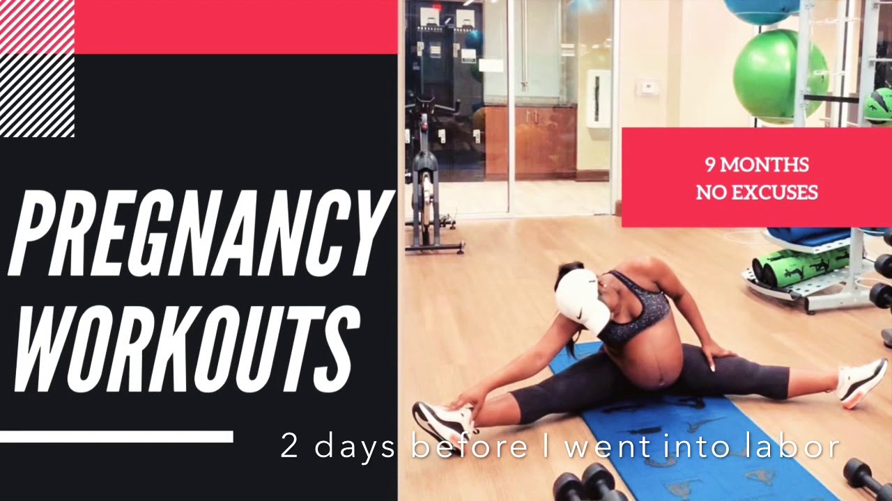 Pregnancy Workout 9 Months - YouTube