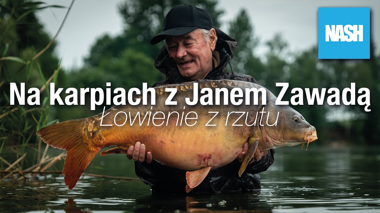 Na karpiach z Janem Zawadą - Łowienie z rzutu.