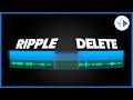 How to Ripple Delete - Kdenlive Tutorial