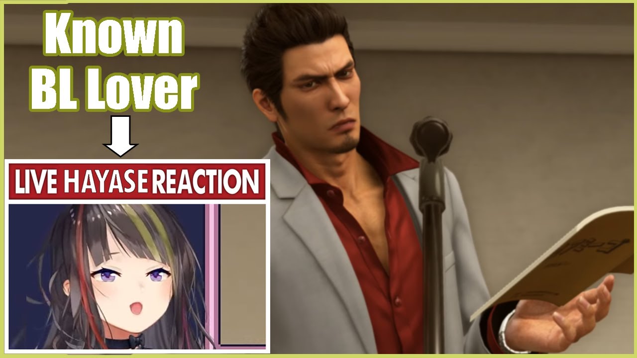 Hayase Reacts to Kiryu's BL Voice Acting [Nijisanji Eng Sub]