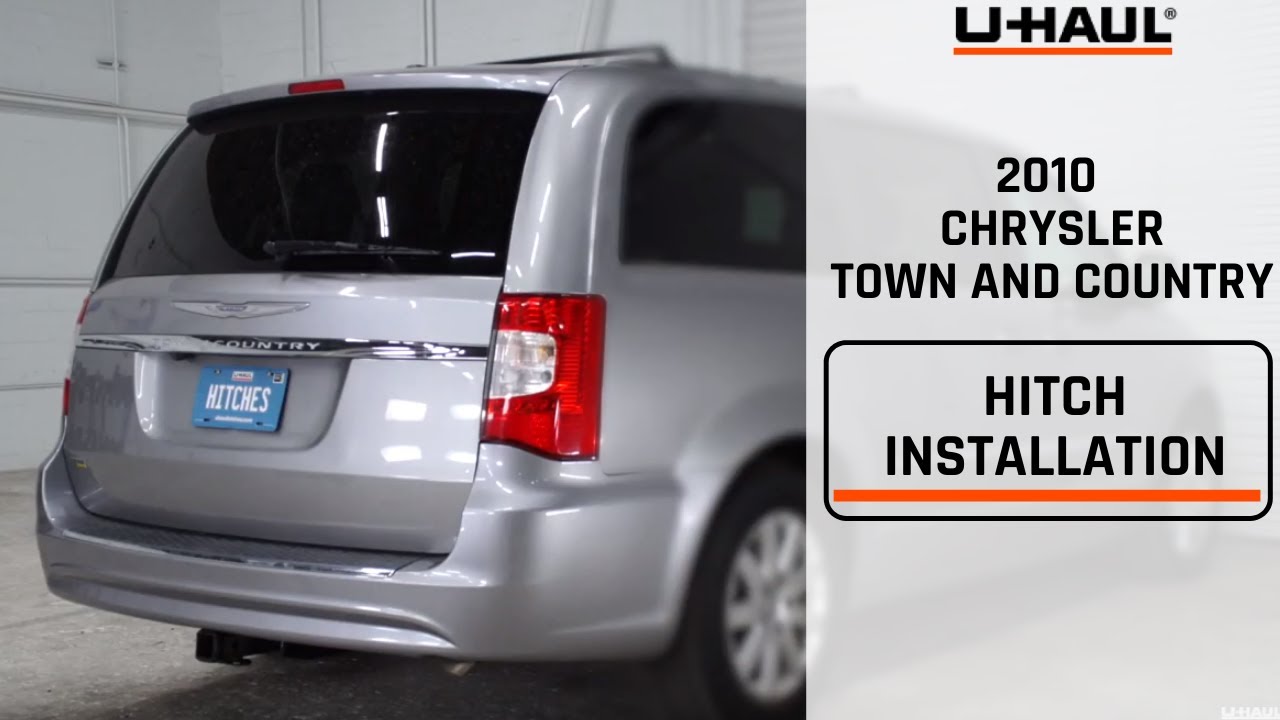 2010 Chrysler Town and Country Trailer Hitch Installation YouTube