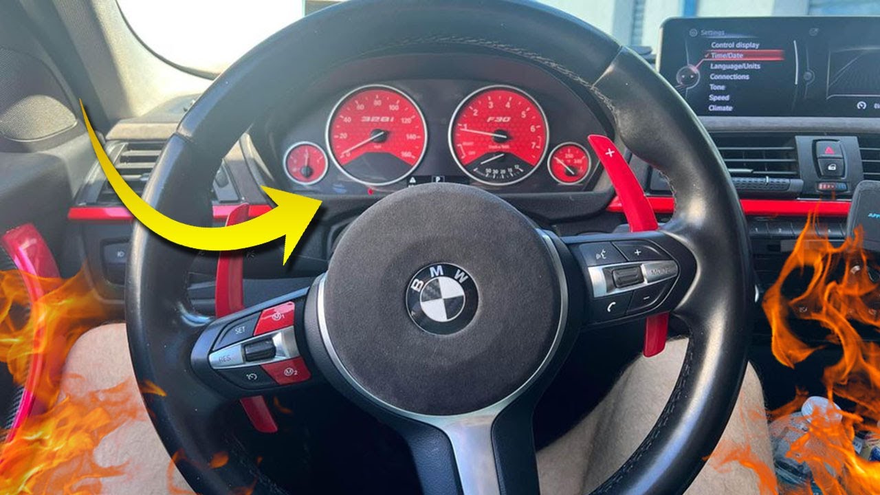 BMW Cluster Color Change! (F30, F80) YouTube