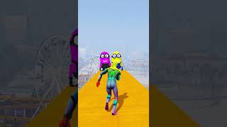 Gta v SpiderMan Funny Ragdoll #shorts #ytshorts