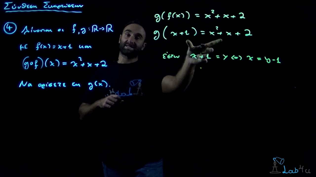 Μεθοδολογία Σύνθεσης Συναρτήσεων Γ΄ Μέρος