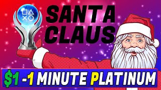 New Easy & Fast $1 Platinum Game | Santa Claus PS4 screenshot 3