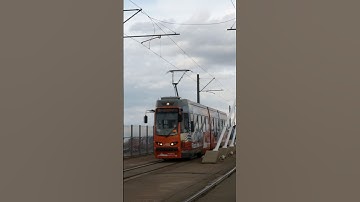 MAN/MPK N8C-NF in Kraków🇵🇱 #tram #publictransport #krakow #poland #shorts