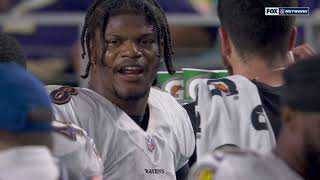 Details Lamar Jackson FIRED UP with team after only scoring 3 points News