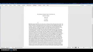 Margins, Fonts, and Spacing in Chicago Manual Style Papers