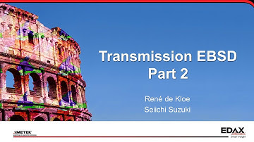 Transmission EBSD II