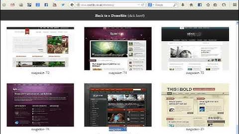Site Demo Website Portal CMS